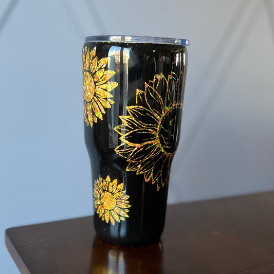 30oz sunflower Tumbler