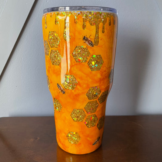 30oz Glitter Tumbler